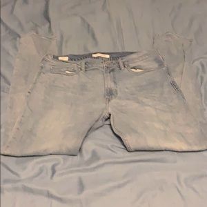 PacSun light blue denim carpenter jeans